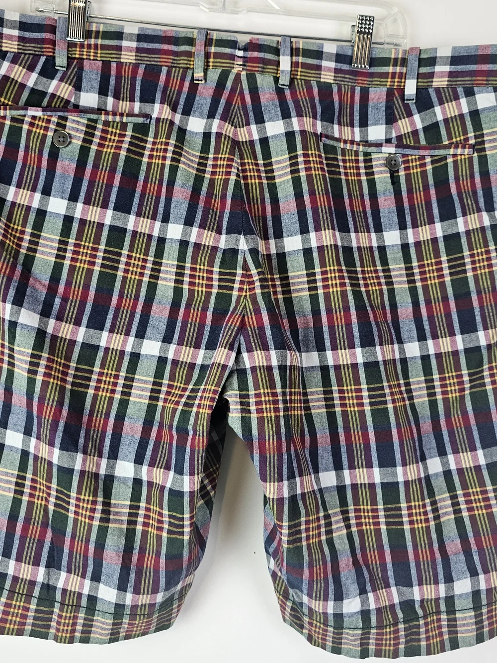 Polo Ralph Lauren Shorts Indian Madras Patchwork Check Tartan Preppy Mens 40